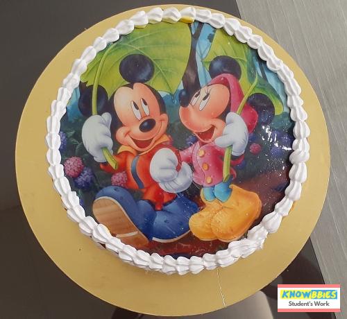 Online Course in Pune For Birthday Cakes + Fondant Cake : Baking & Icing Video Course (Pre-recorded) in Hindi